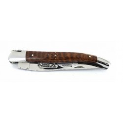Couteau Laguiole Classic 12cm, manche en bois d'Amourette