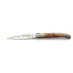 Couteau Laguiole Classic 11cm, manche en bois de Genévrier