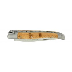 Couteau Laguiole Classic 10cm, manche en bois de Genévrier
