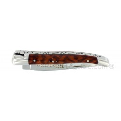 Couteau Laguiole Classic 10cm, manche en bois d'Amourette