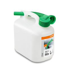 Bidon à essence, transparent, 5 l