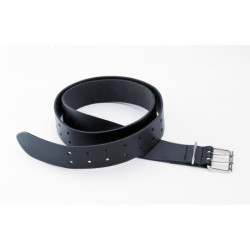 Ceinture porte-outils, 125 cm, cuir noir