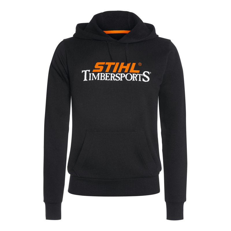 Sweat à capuche, taille XS, noir