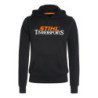 Sweat à capuche, taille M, noir