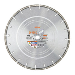 Disque à découper diamanté, O 350mm, fonte ductile, D-G80
