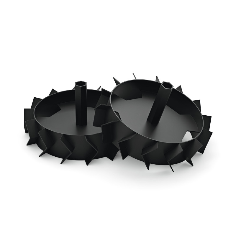 AMR 070, jeu de roues métalliques