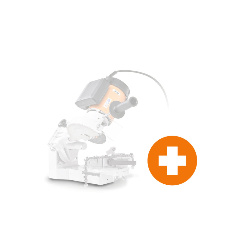 Support orientable, pour chaînes à dents pointues