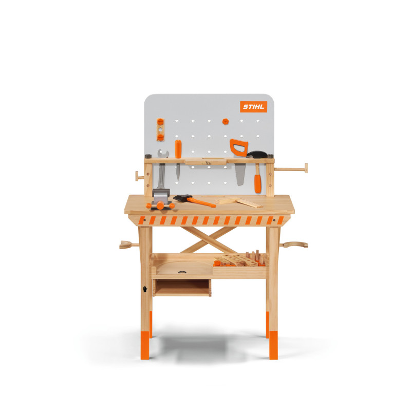Établi en bois pour enfants