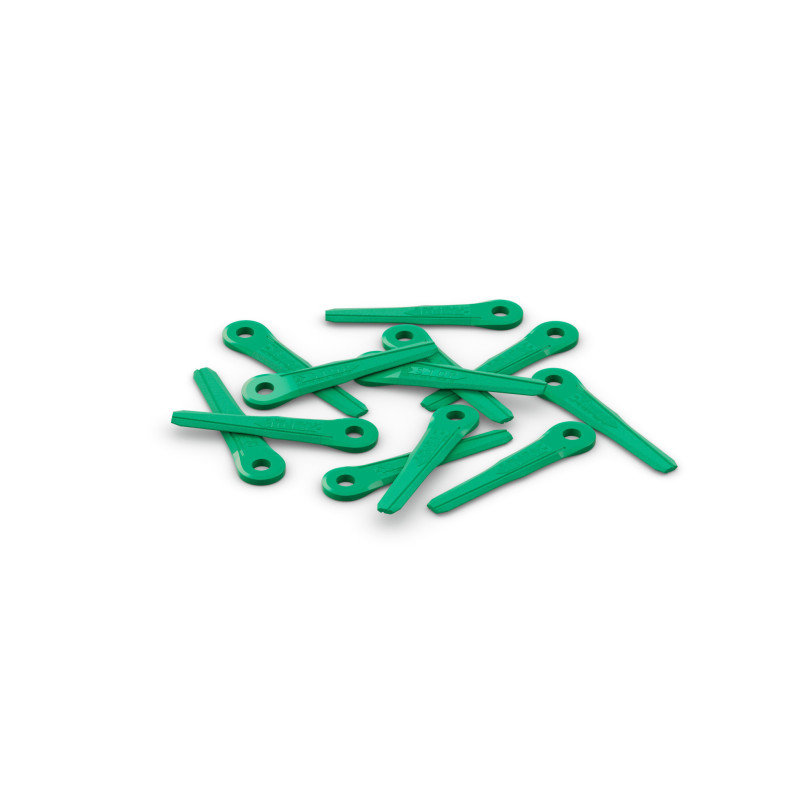 Jeu de couteaux, en plastique pour Polycut 6-2 et 18-2, vert