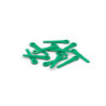 Jeu de couteaux, en plastique pour Polycut 6-2 et 18-2, vert