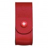 VICTORINOX Étui-ceinture cuir rouge