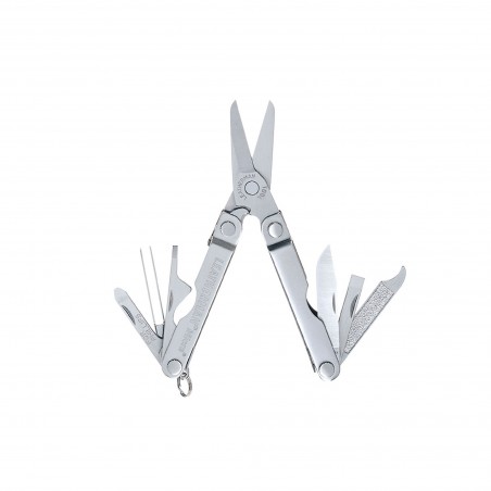 Mini-outil Leatherman Micra Stainless Steel 10 fonctions