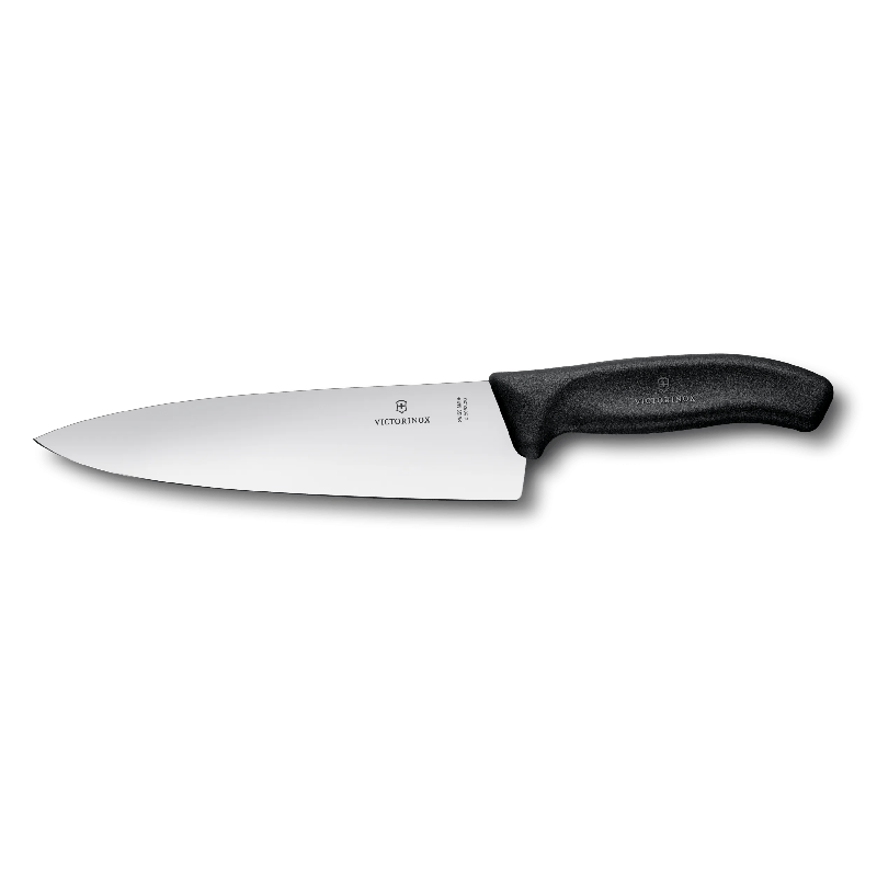 Victorinox Couteau de chef Swiss Classic, 20 cm en noir